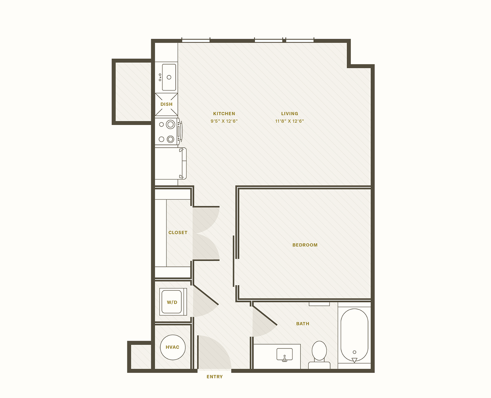 The Portico floor plan